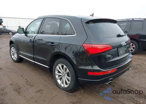 2014 Audi Q5 2.0T Premium from USA, damaged, VIN WA1LFAFP6EA026992